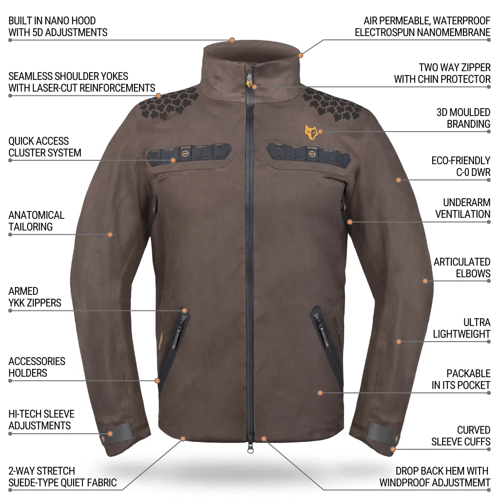 5WL Ultra-Lightweight Camo Rain Jacket | Waterproof Camouflage Hunting Coat