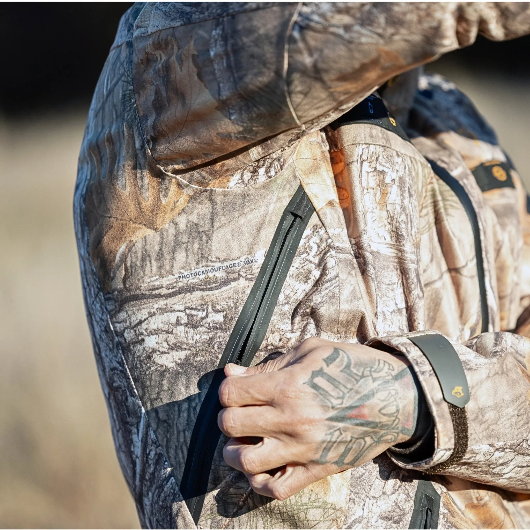 5WL Ultra-Lightweight Camo Rain Jacket | Waterproof Camouflage Hunting Coat