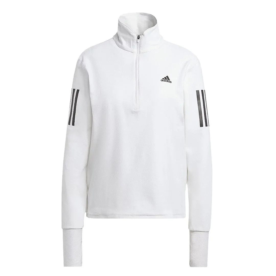 adidas - Women's Own The Run 1/2 Zip Sweatshirt (HR9983)