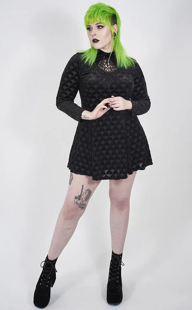 Bad Love Velvet Dress | Plus Size