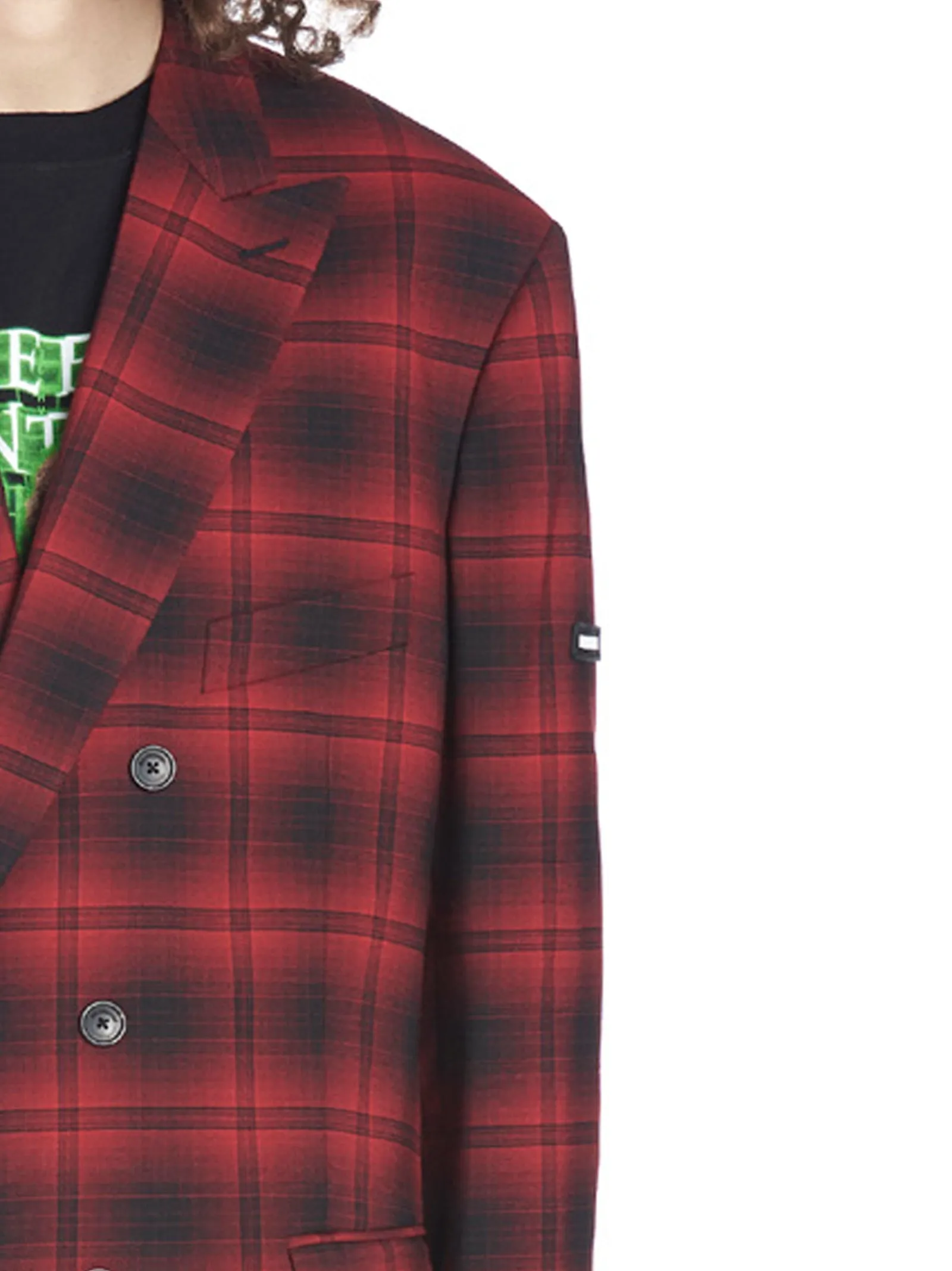Balenciaga Washed Double Breasted Coat