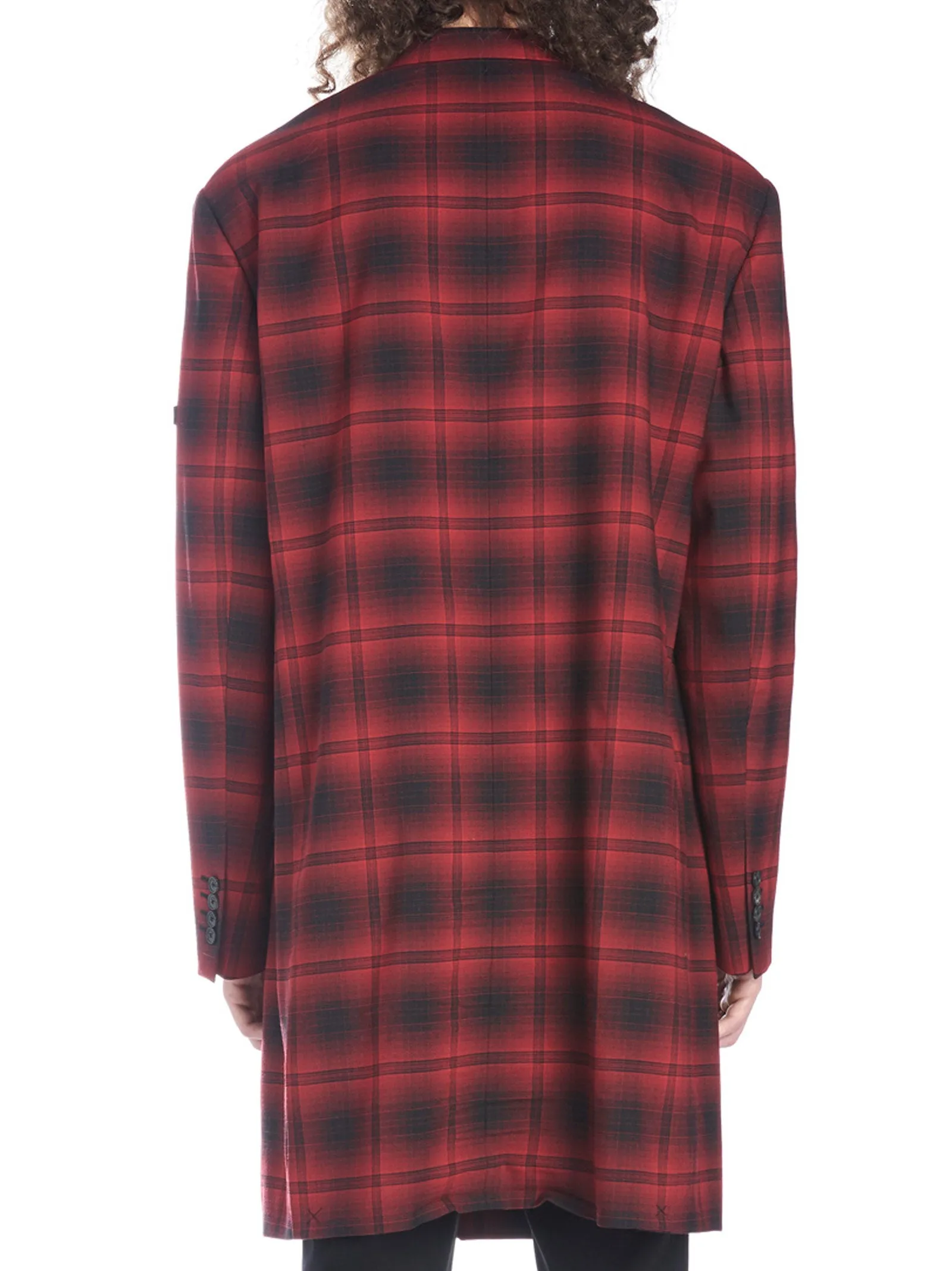 Balenciaga Washed Double Breasted Coat