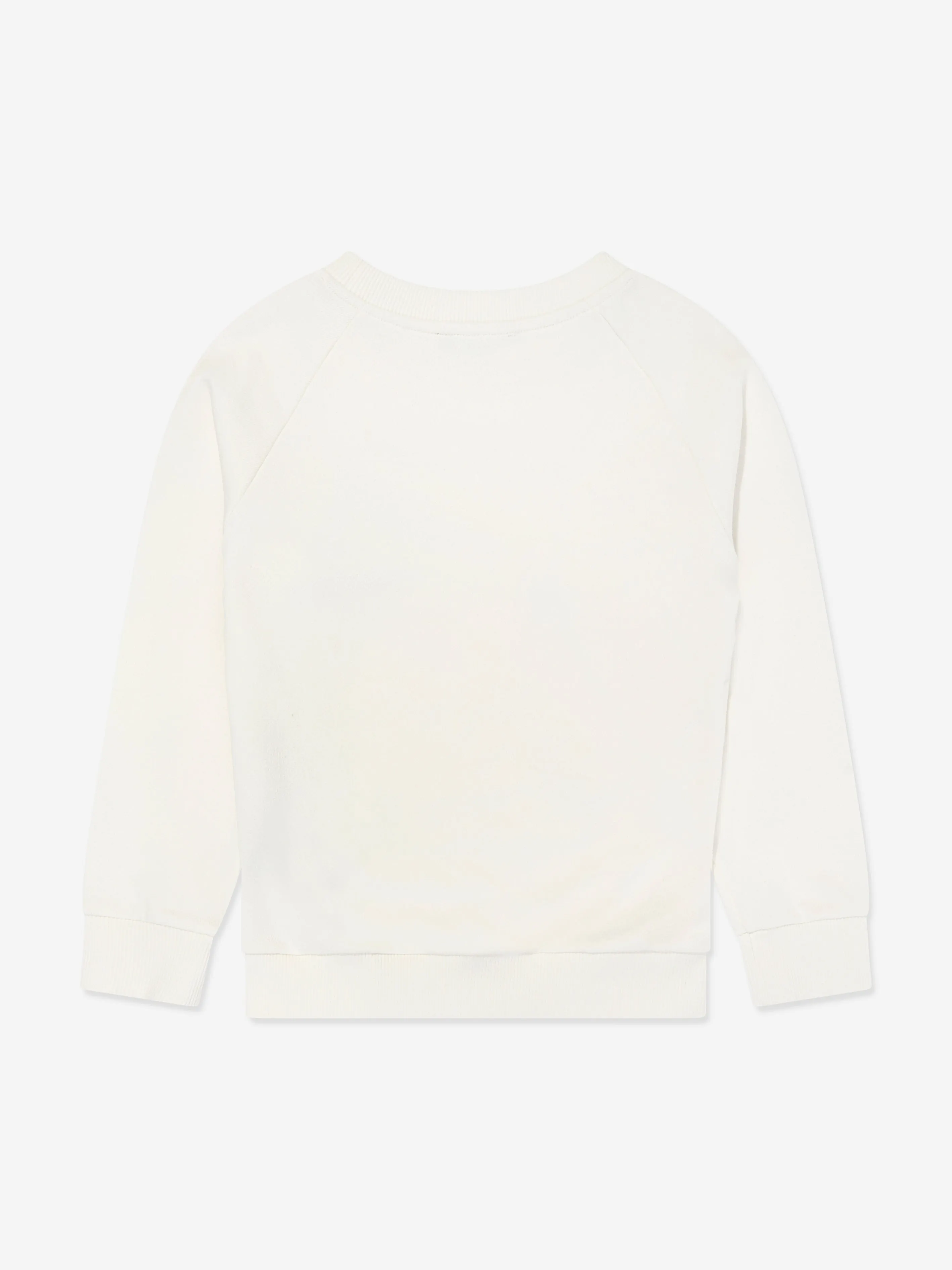 Balmain Kids Logo Sweatshirt in Ivory