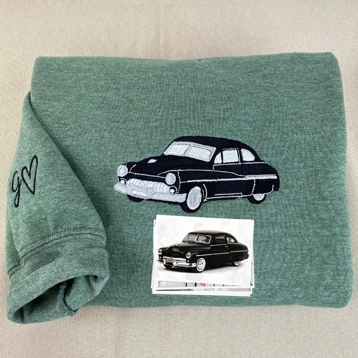 Car Guy Twin Pack: Embroidered Sweatshirt & Hat