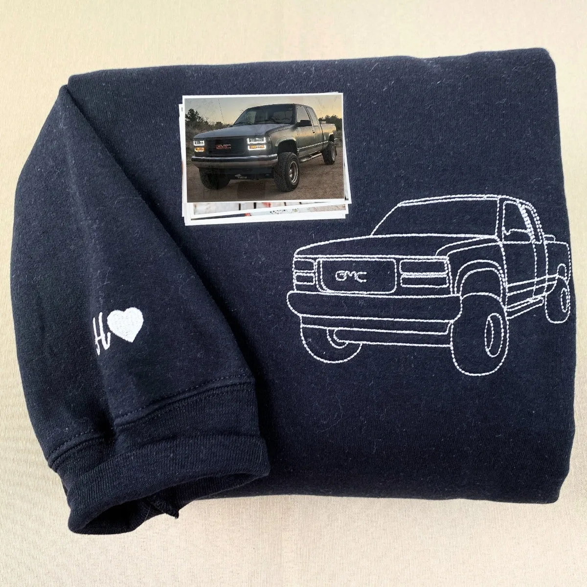 Car Guy Twin Pack: Embroidered Sweatshirt & Hat