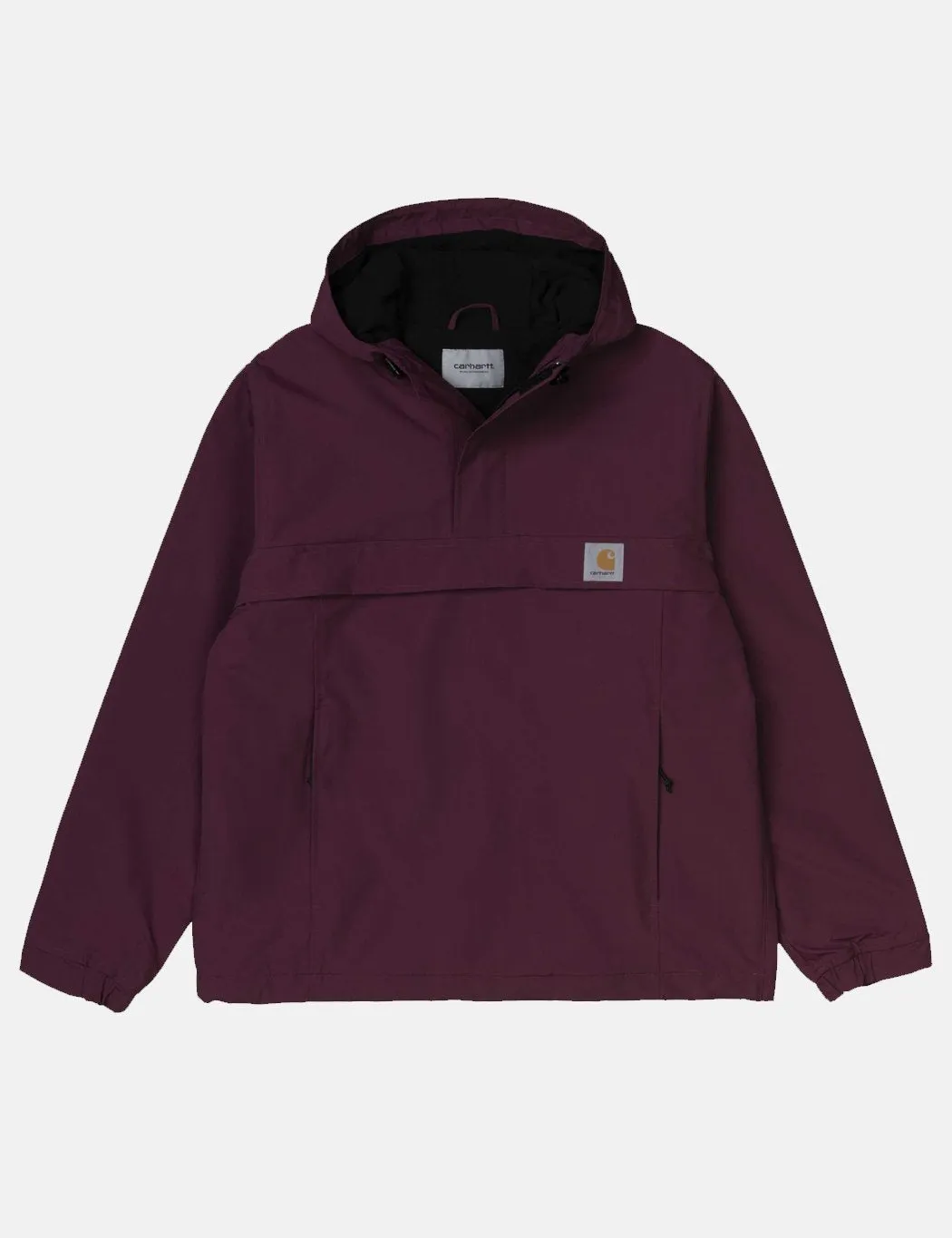 Carhartt-WIP Nimbus Half-Zip Jacket (Fleece Lined) - Merlot Red