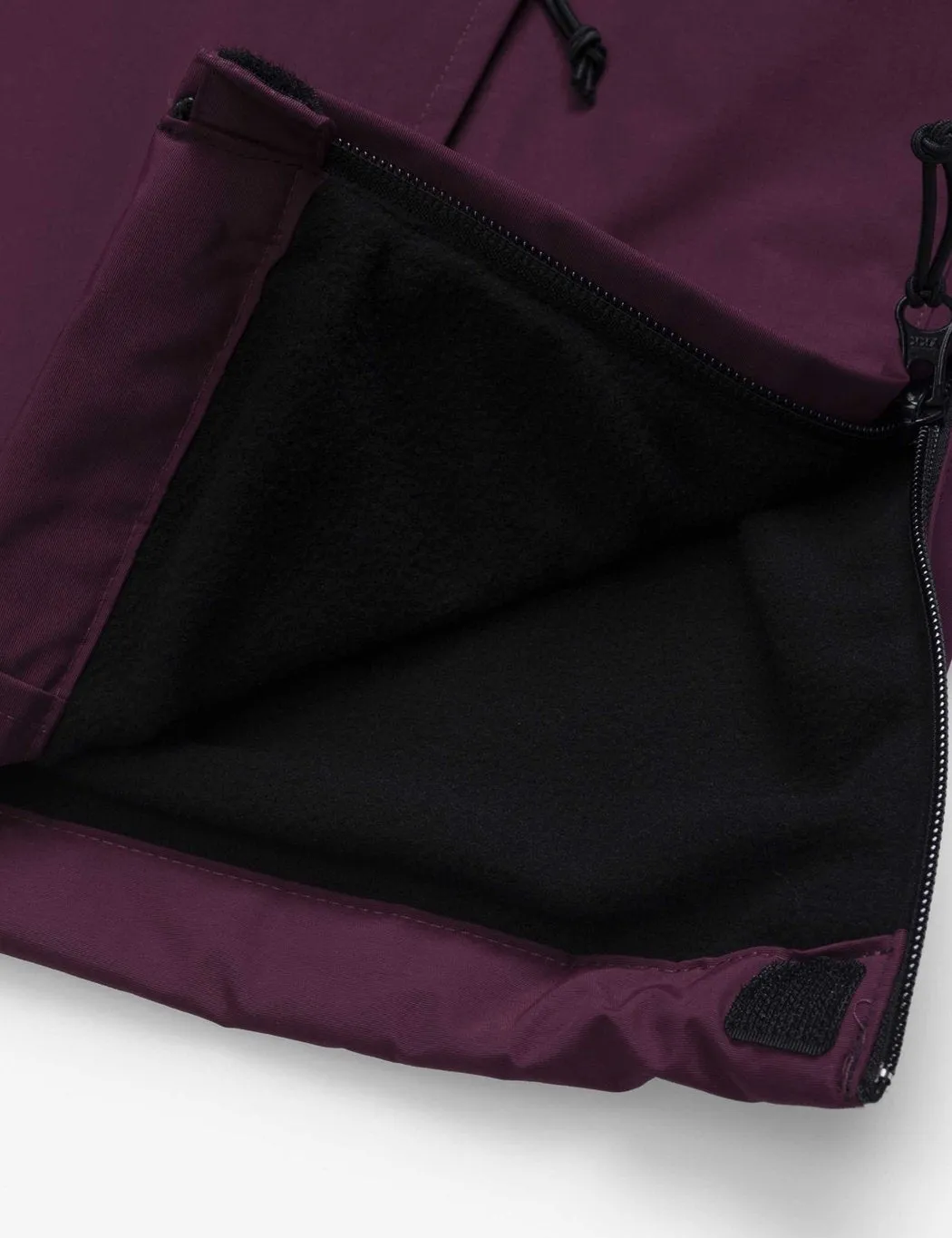 Carhartt-WIP Nimbus Half-Zip Jacket (Fleece Lined) - Merlot Red