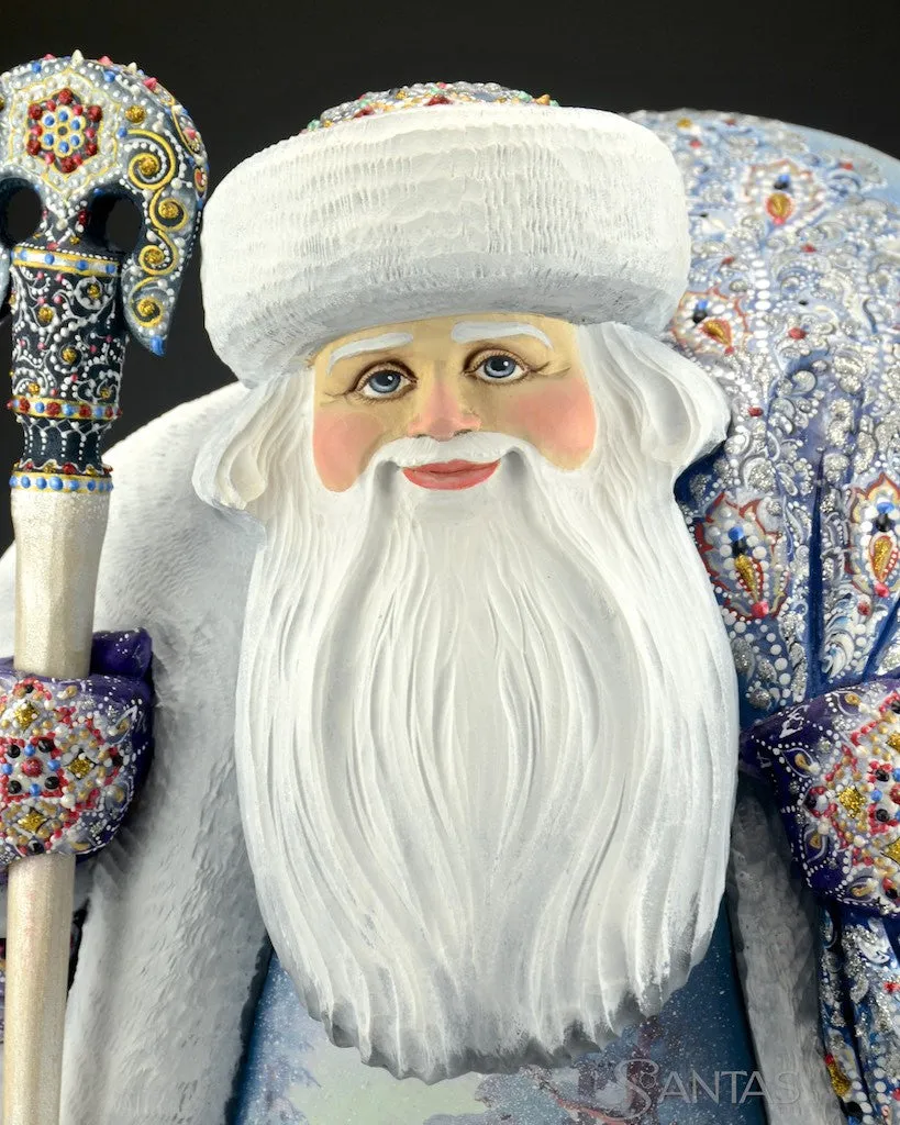 Dawn of Christmas - Scenic Russian Santa