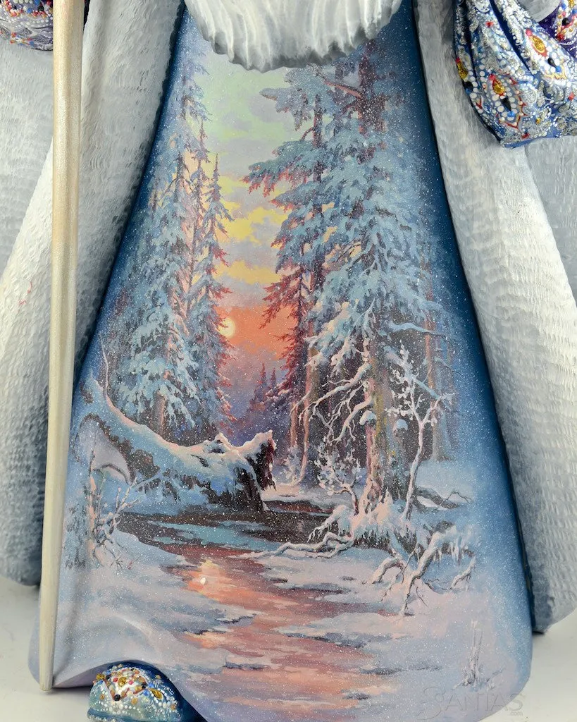 Dawn of Christmas - Scenic Russian Santa