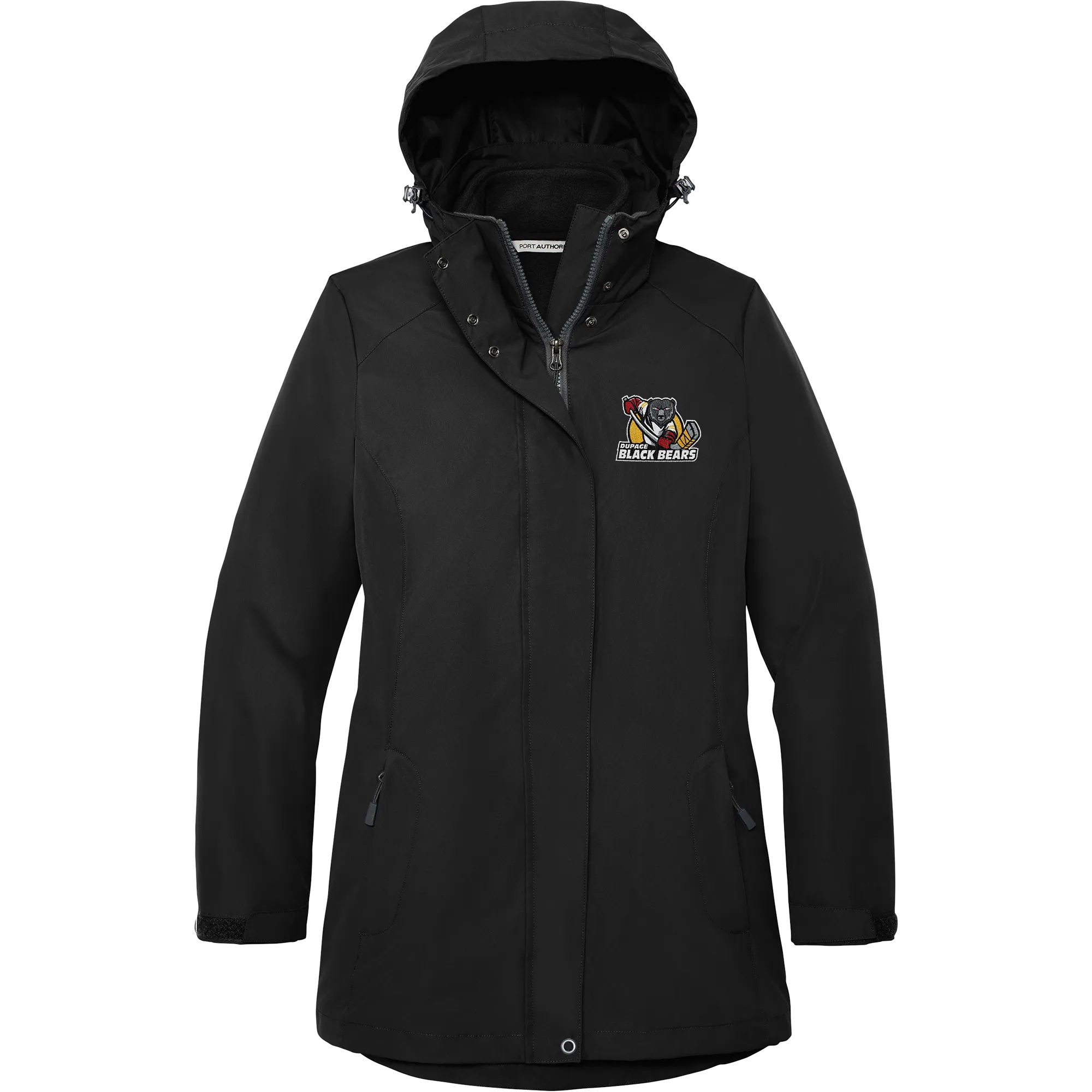 Dupage Black Bears Ladies All-Weather 3-in-1 Jacket