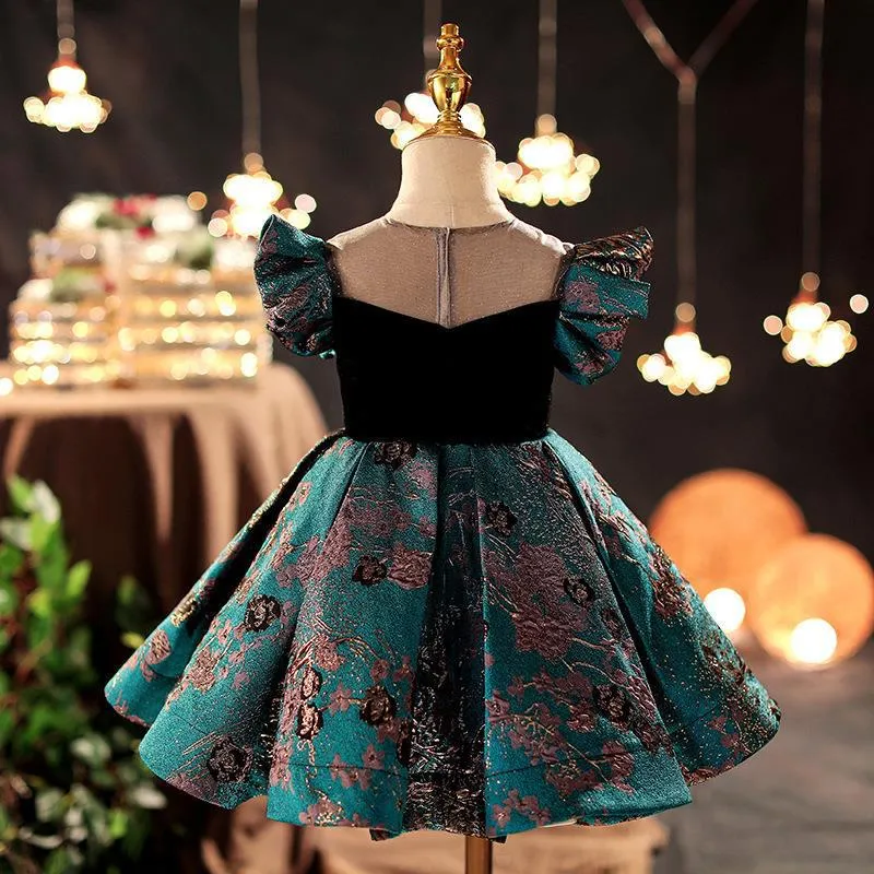 Fairy-Tale Tulle Dress Versatile Girl’s Dress Sparkling Princess Dress Feather-light Dress