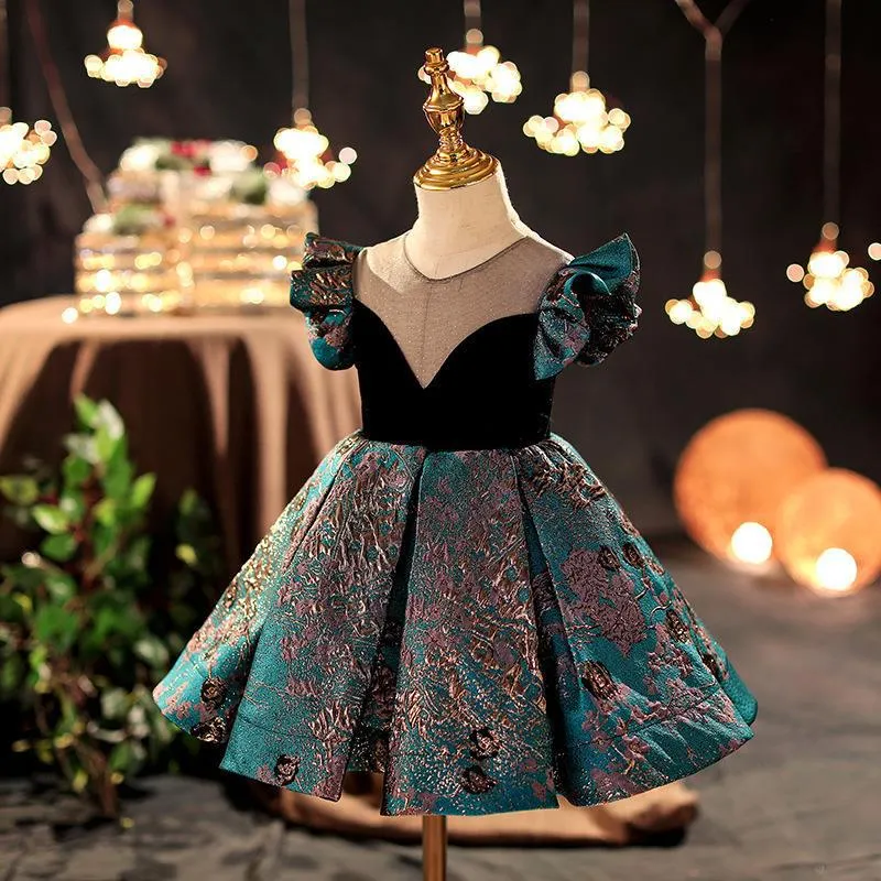 Fairy-Tale Tulle Dress Versatile Girl’s Dress Sparkling Princess Dress Feather-light Dress
