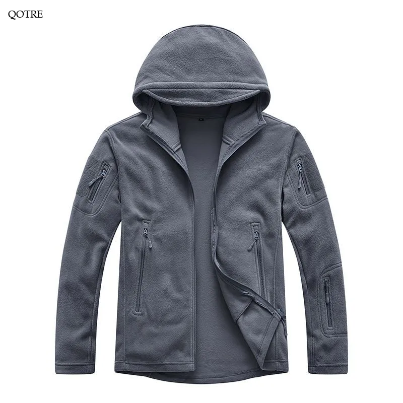 Fleece Breathable Solid Single-Layer Field Jacket