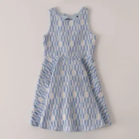 Geo Brocade Dress