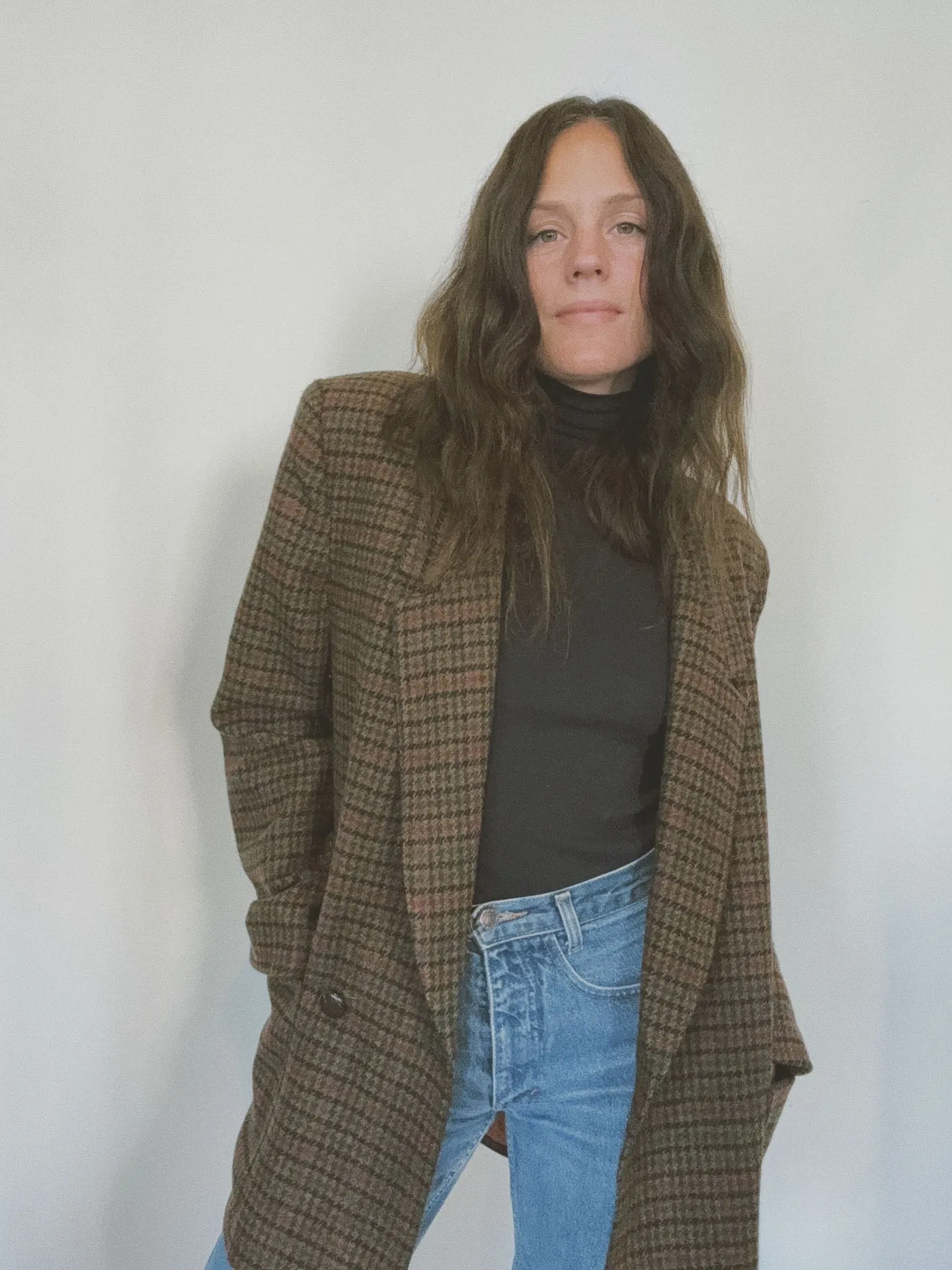 Grandpa Blazer, Multi Herringbone