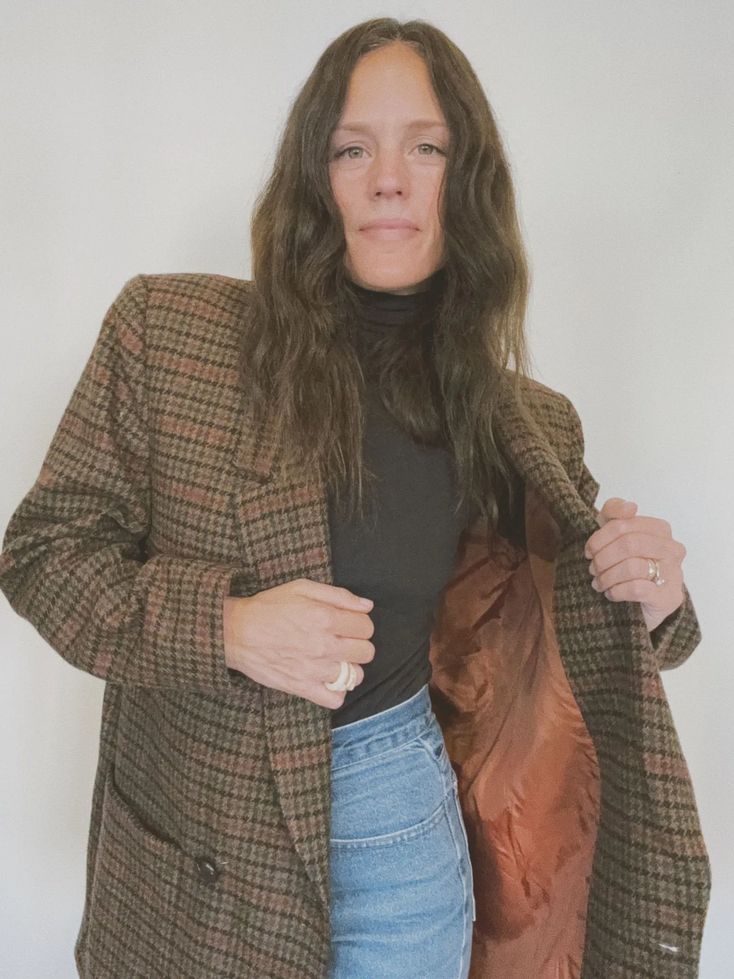 Grandpa Blazer, Multi Herringbone