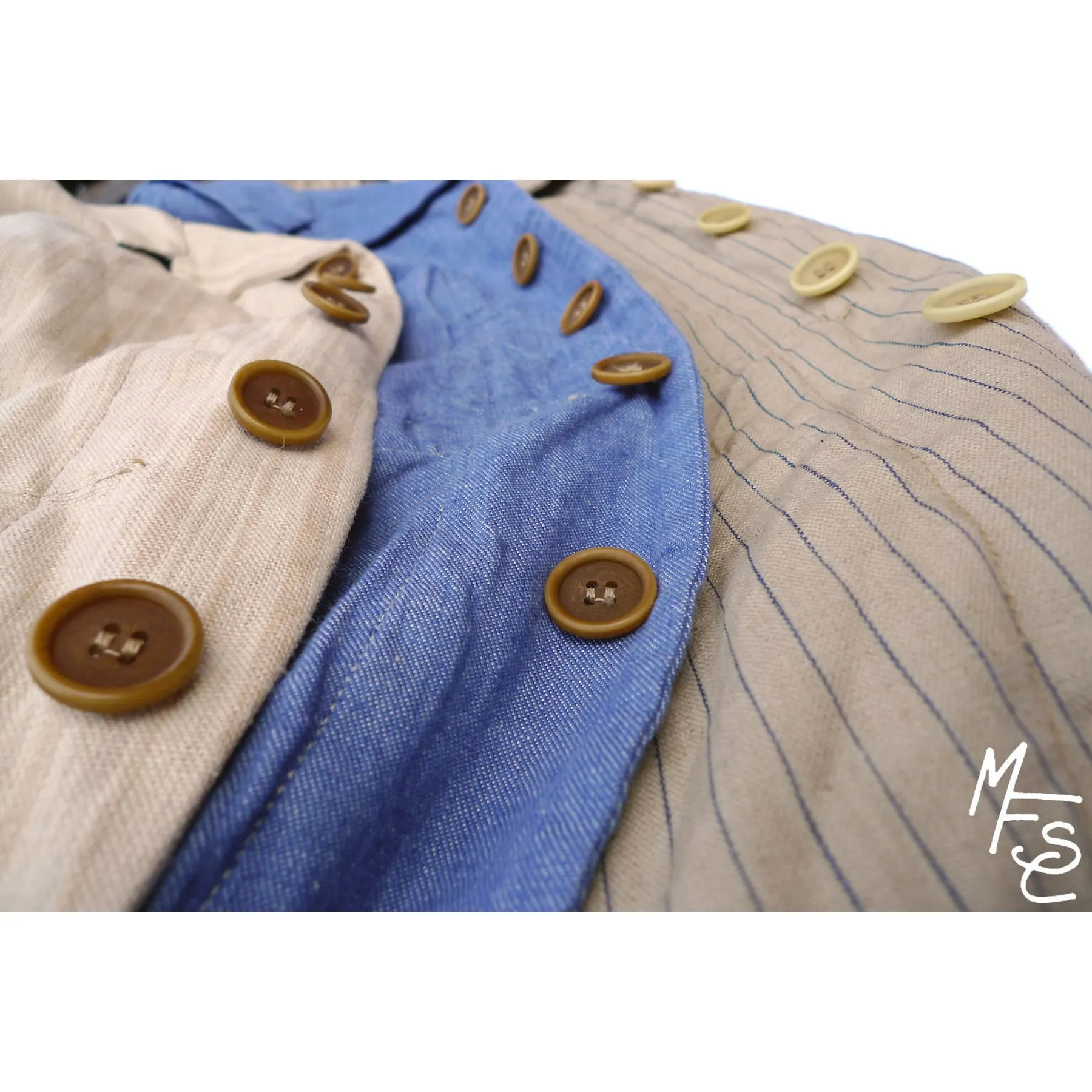 Hacendado Sack Coat - Indigo Stripe - Warehouse