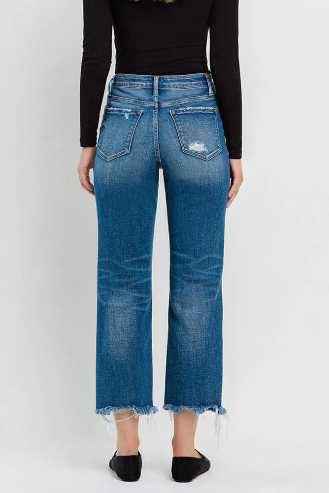 High Rise Straight Jean Admire by Flying Monkey