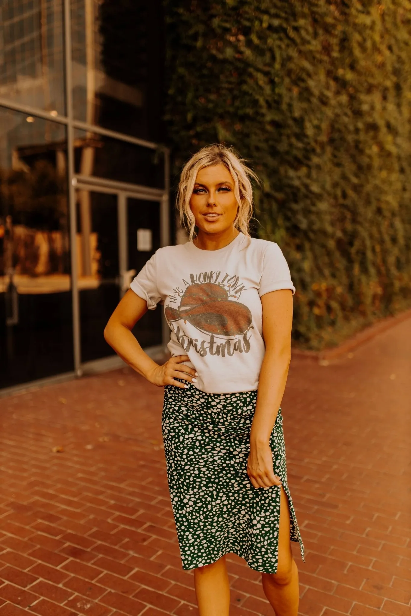 Honky Tonk Christmas Graphic Tee