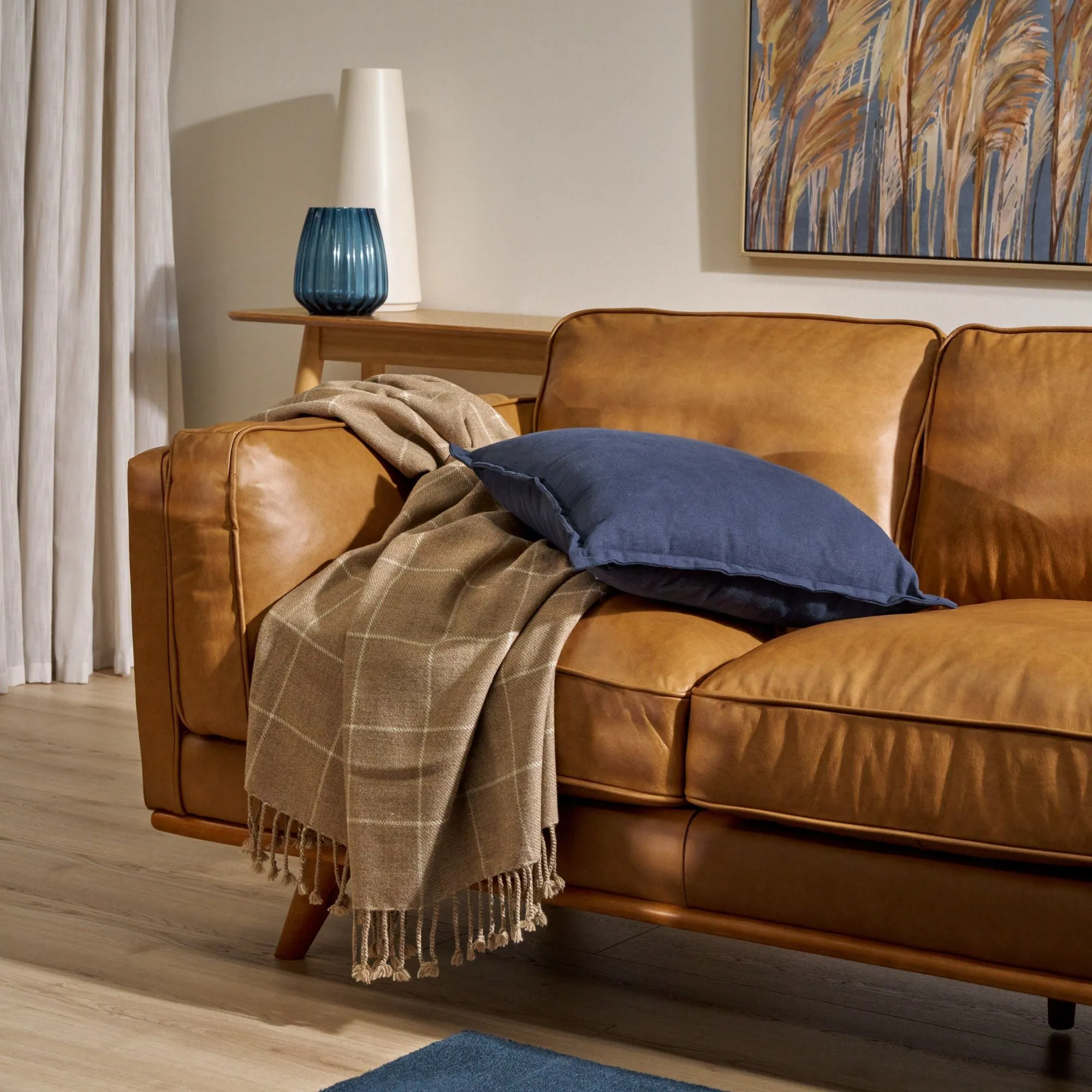 Kerrigan 3-Seat Sofa - Tan