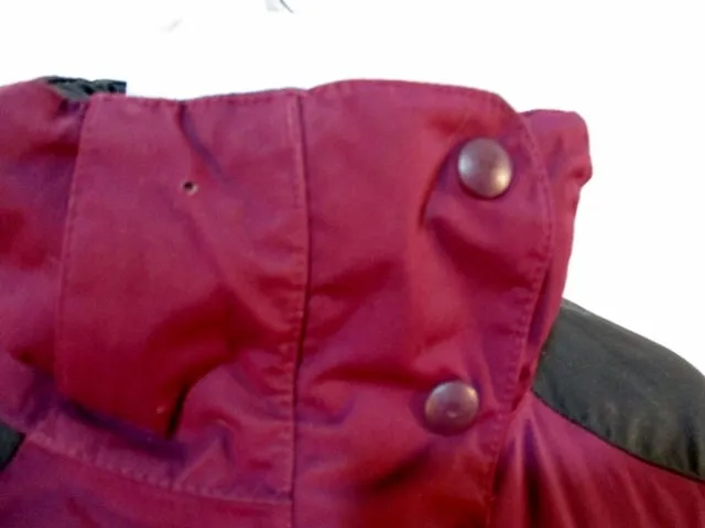 MENS L.L. BEAN Winter JACKET Ski Coat Parka XL PURPLE BURGUNDY BLACK