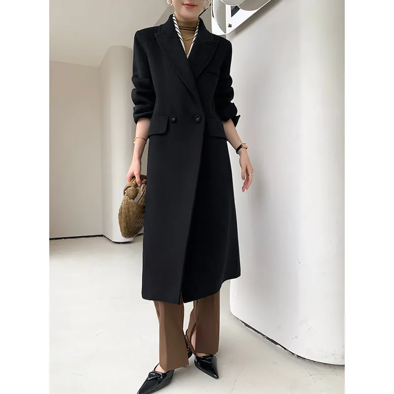 Mid-Length Hepburn Wool Coat