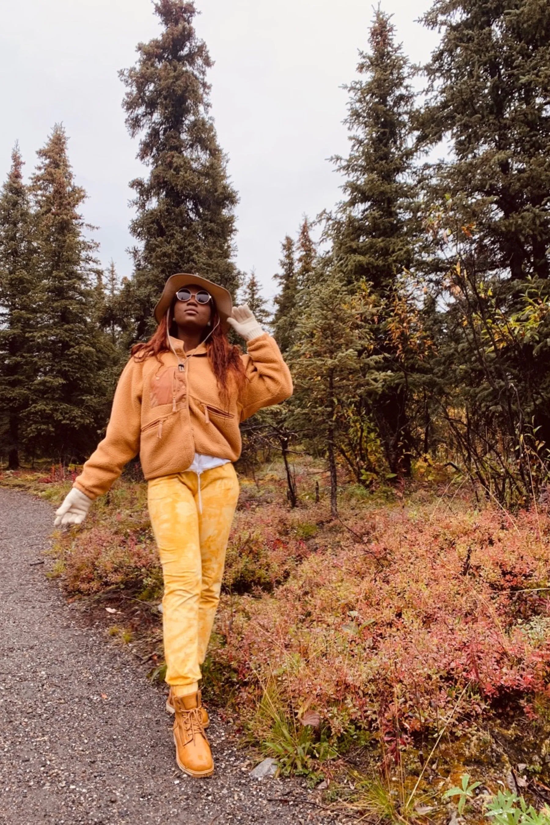 Moroccan Amber Hit The Slopes Jacket