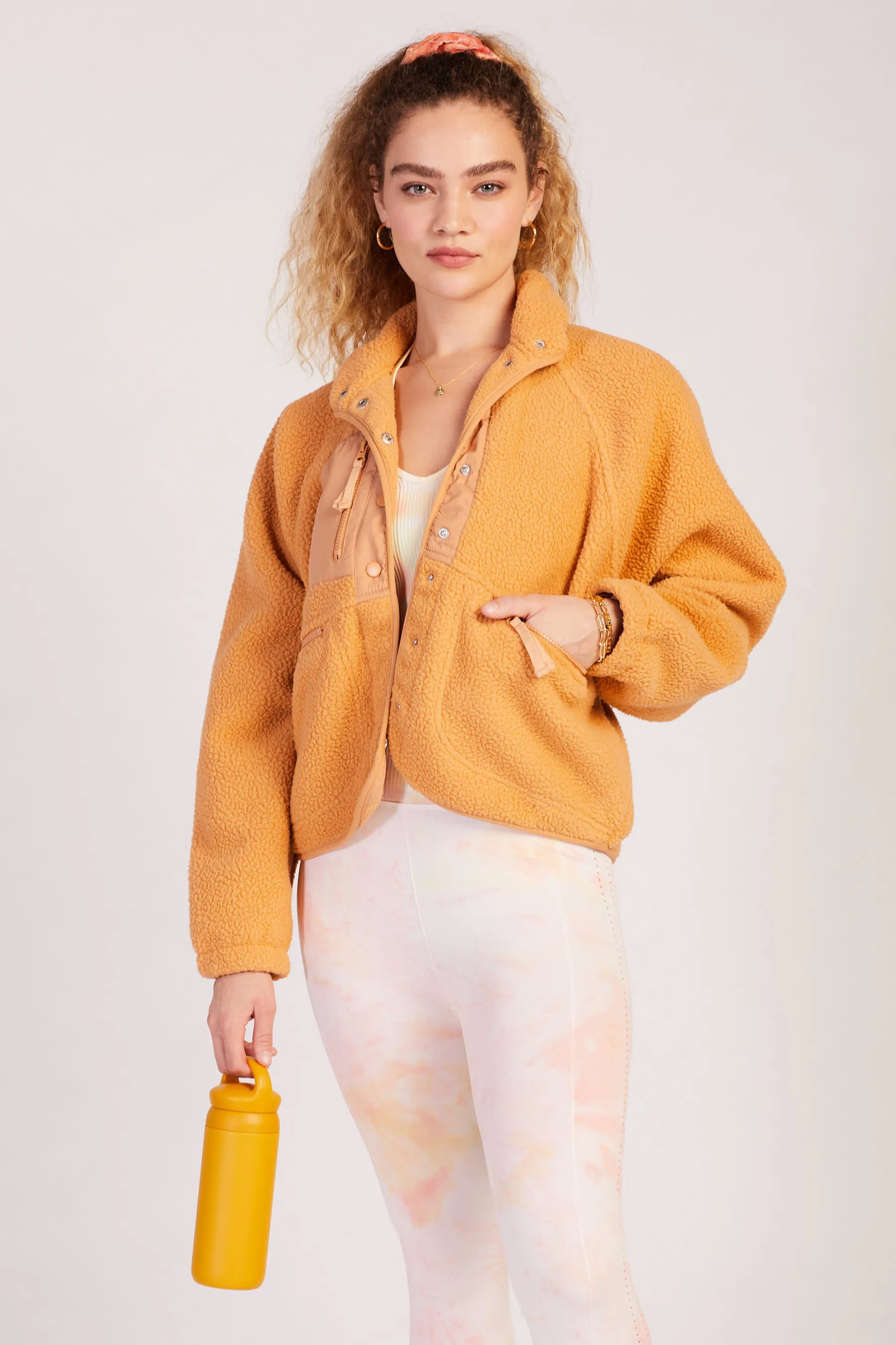 Moroccan Amber Hit The Slopes Jacket