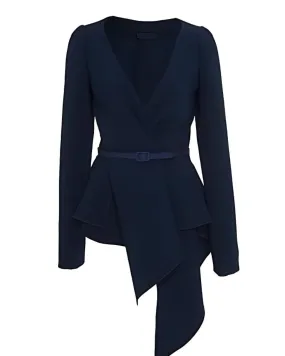 Navy Blue Blazer without Belt