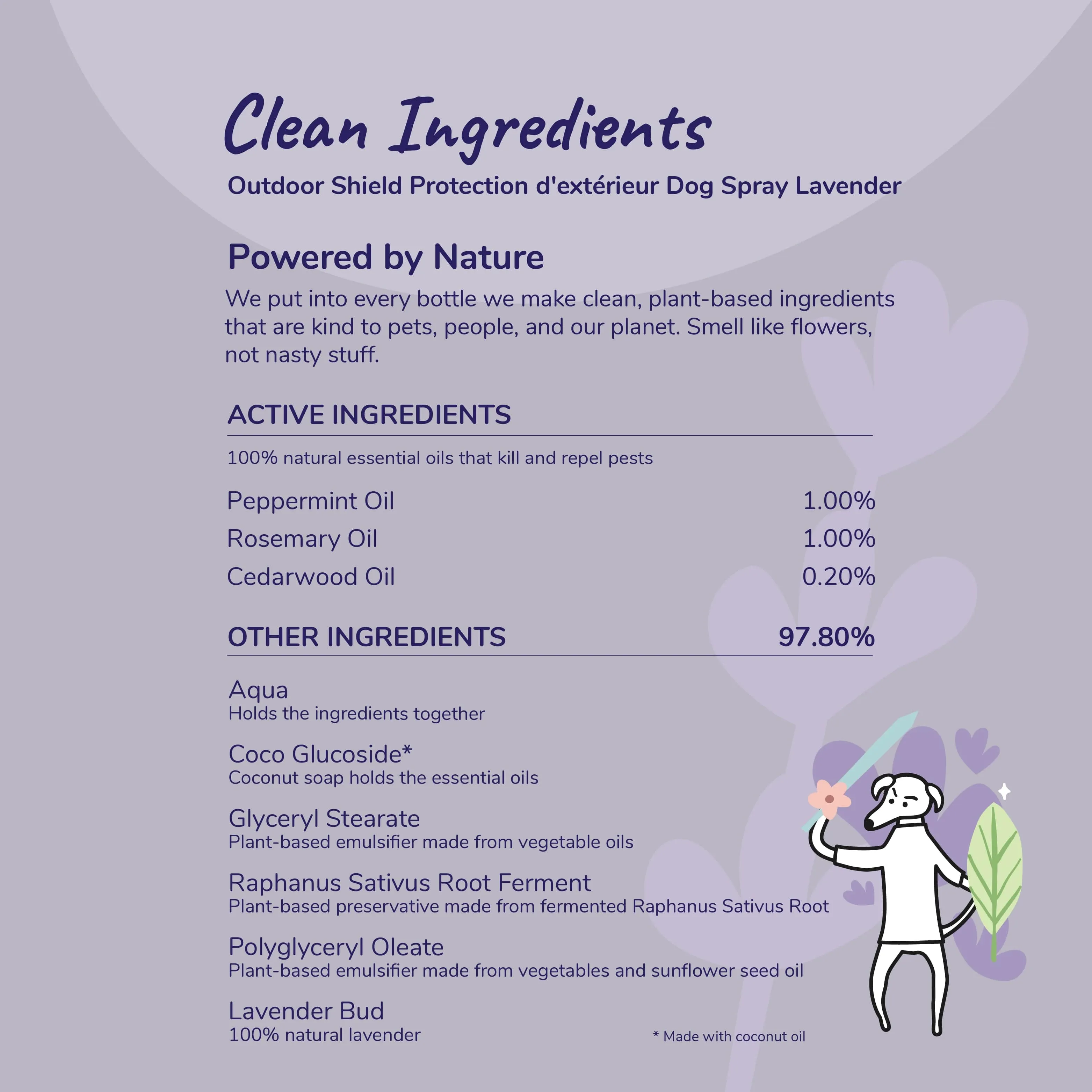 Outdoor Shield Spray - Lavender