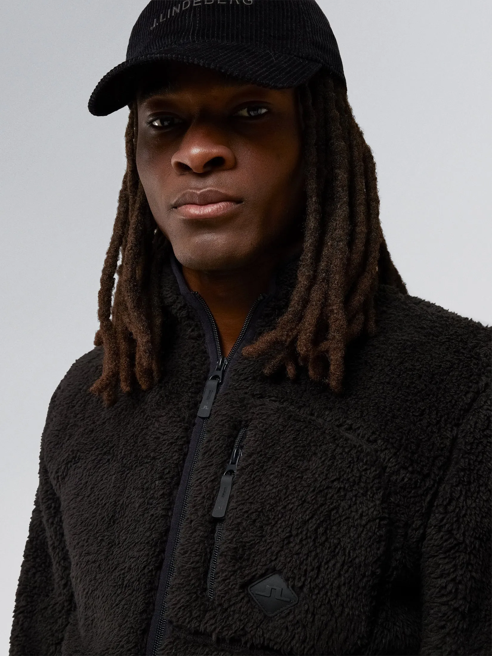 Patrik Pile Fleece Jacket / Black