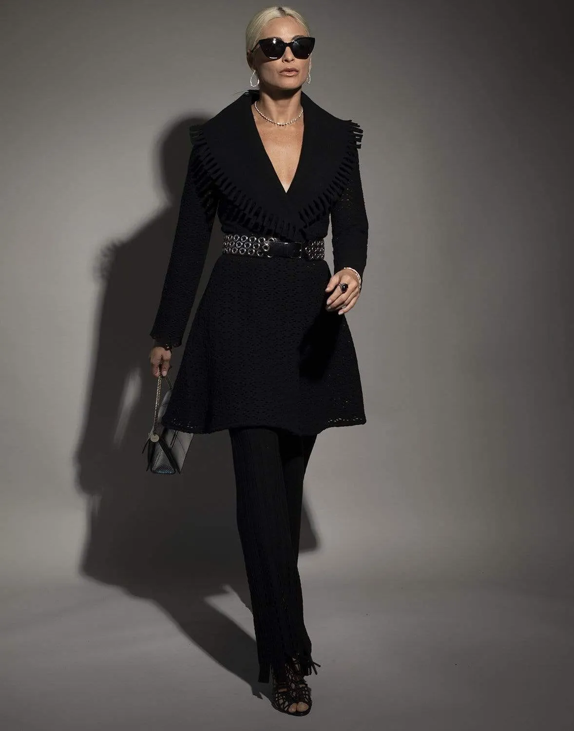 Short Wool Lace Coat Jacket