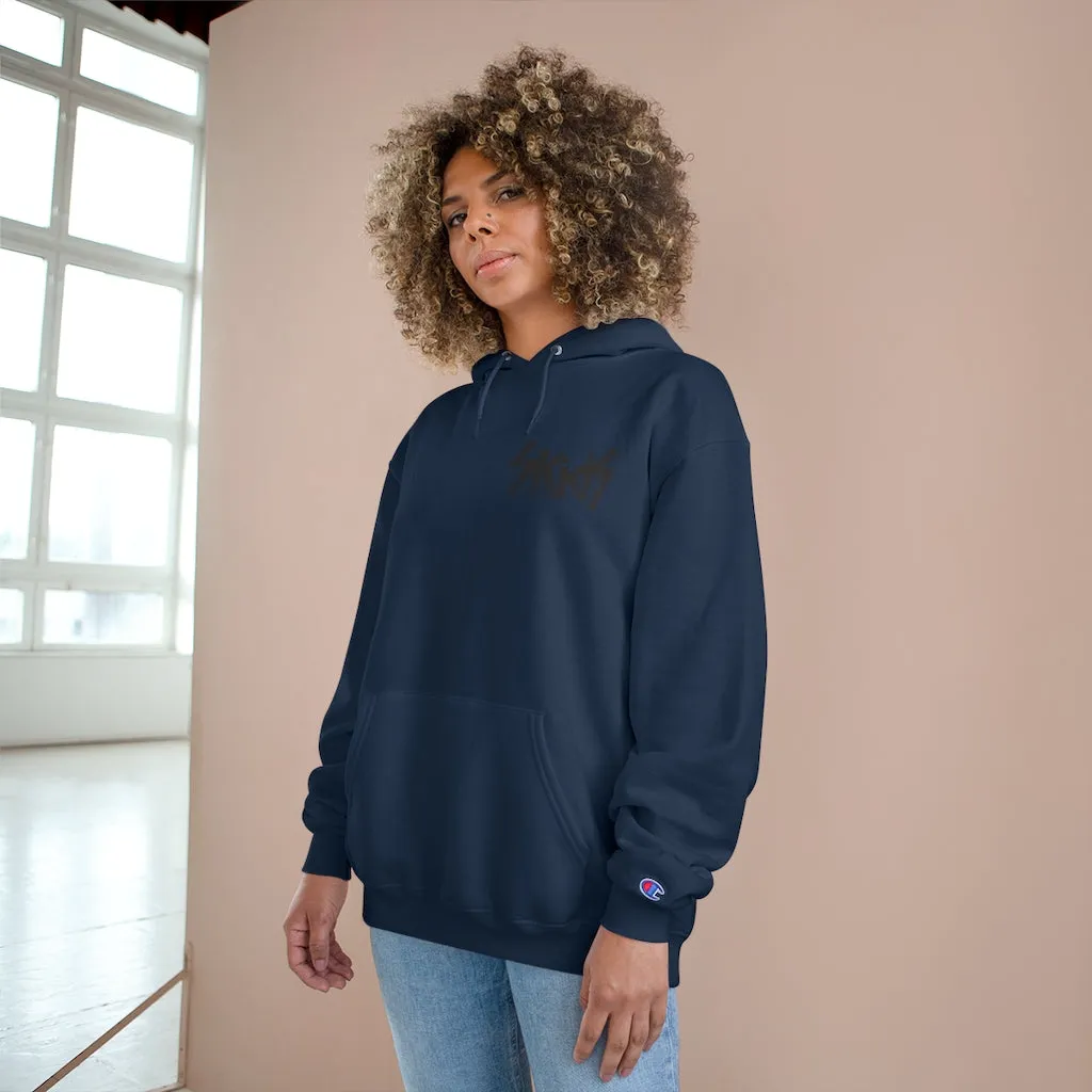 Skids (Small logo in front & Skids lined logo in back) Champion Hoodie