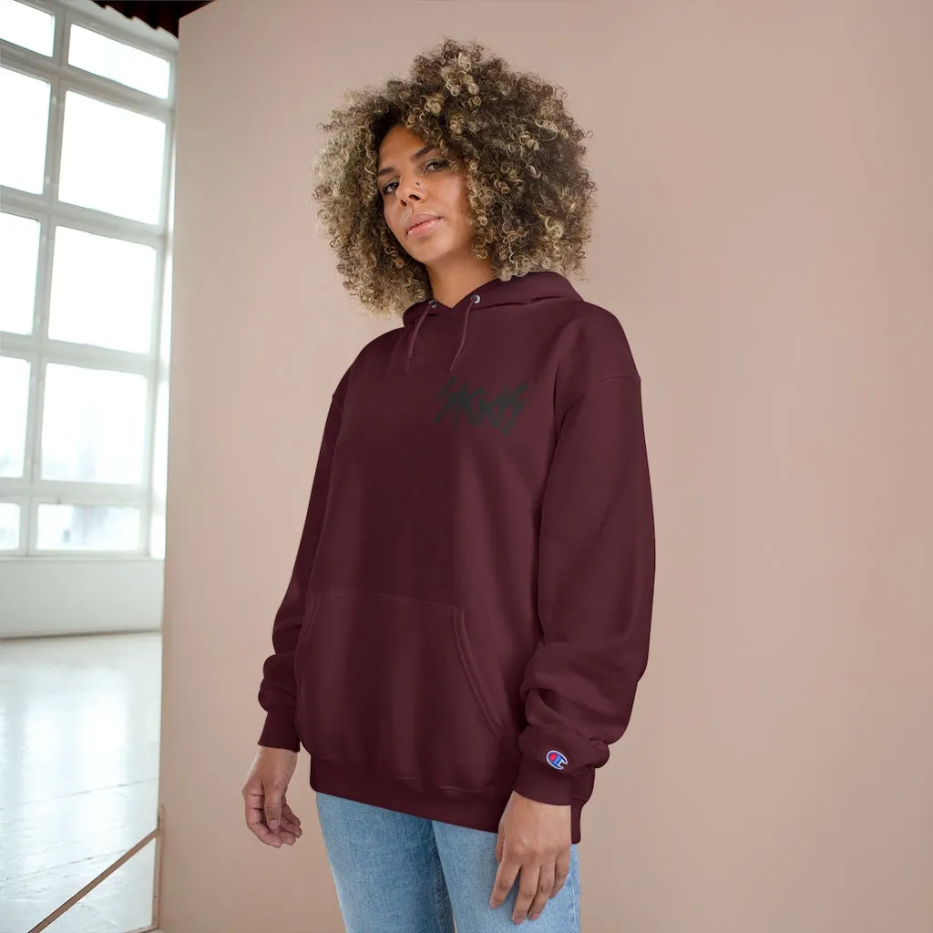 Skids (Small logo in front & Skids lined logo in back) Champion Hoodie
