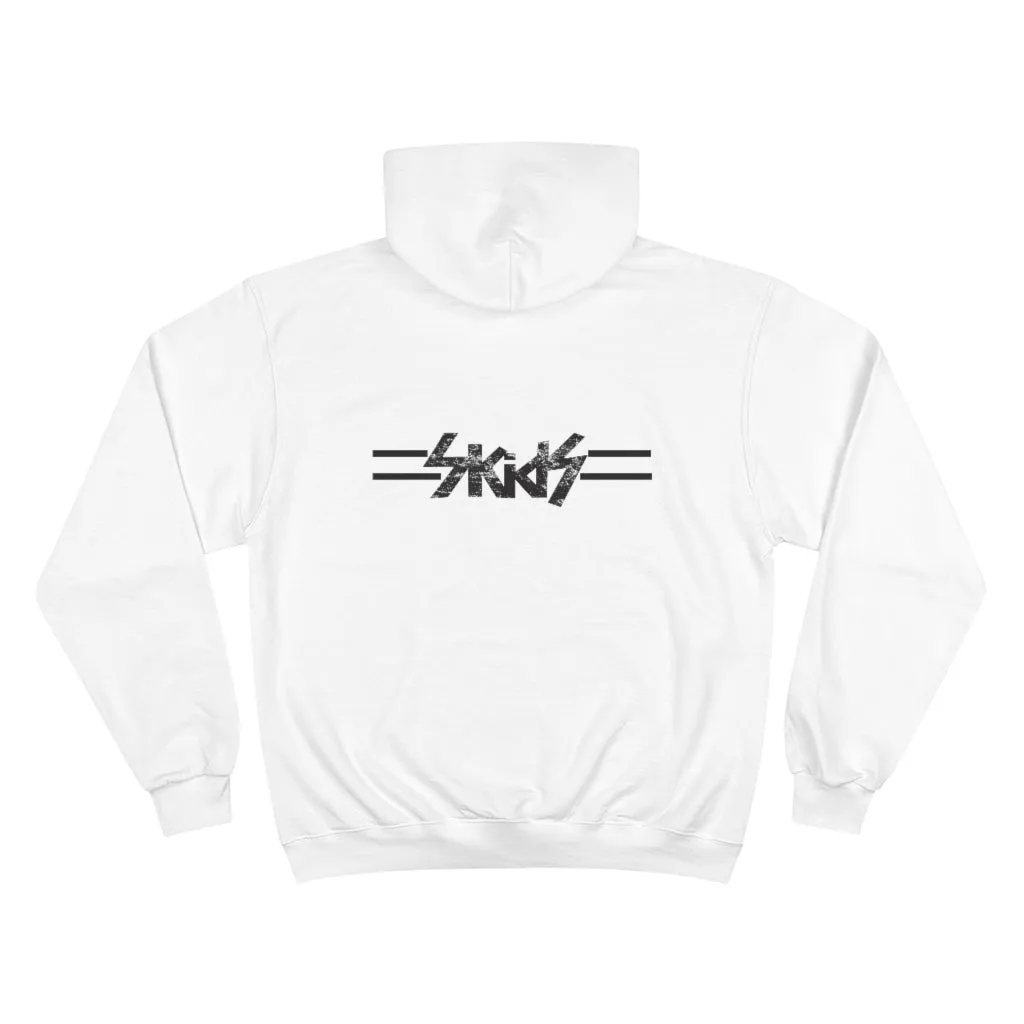 Skids (Small logo in front & Skids lined logo in back) Champion Hoodie