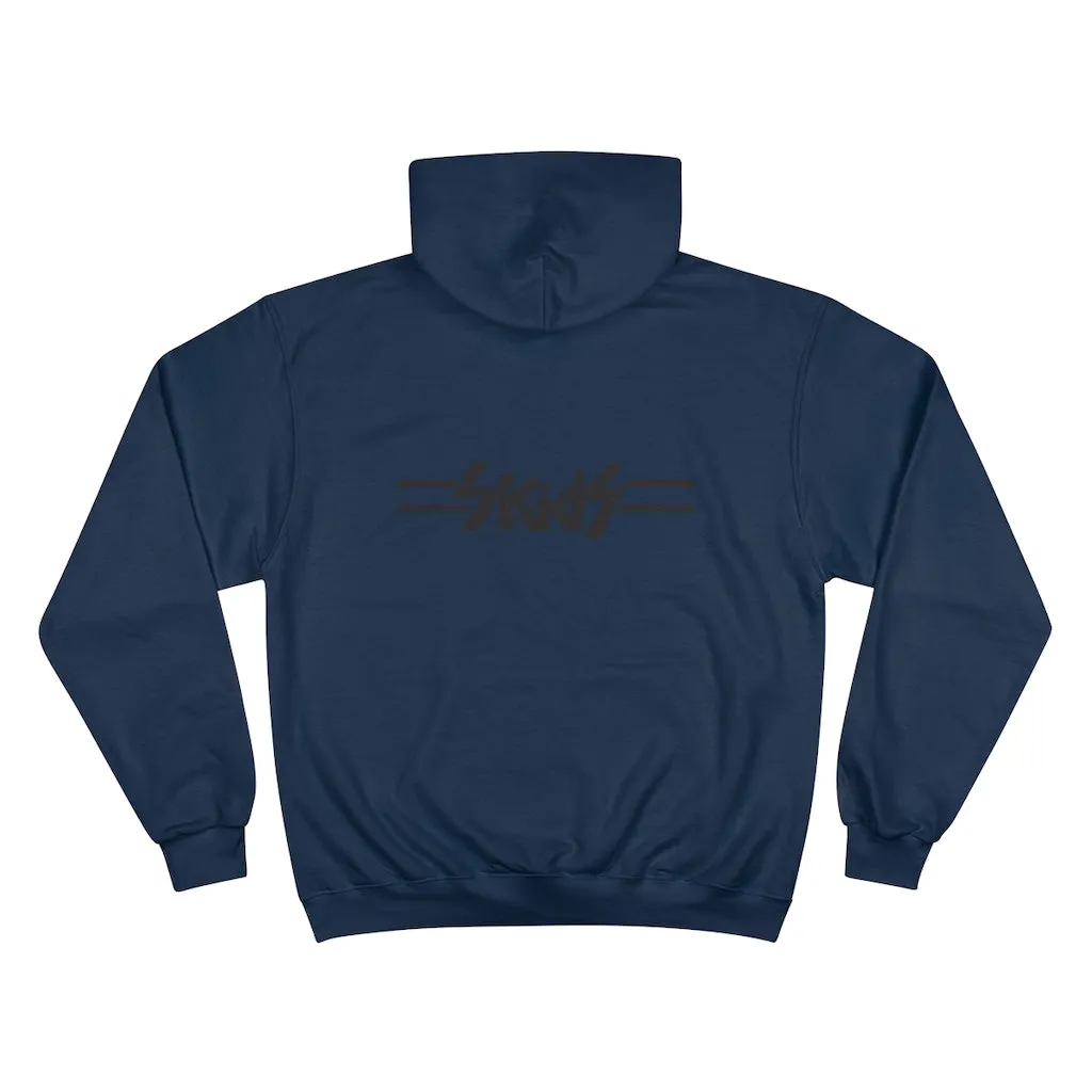 Skids (Small logo in front & Skids lined logo in back) Champion Hoodie