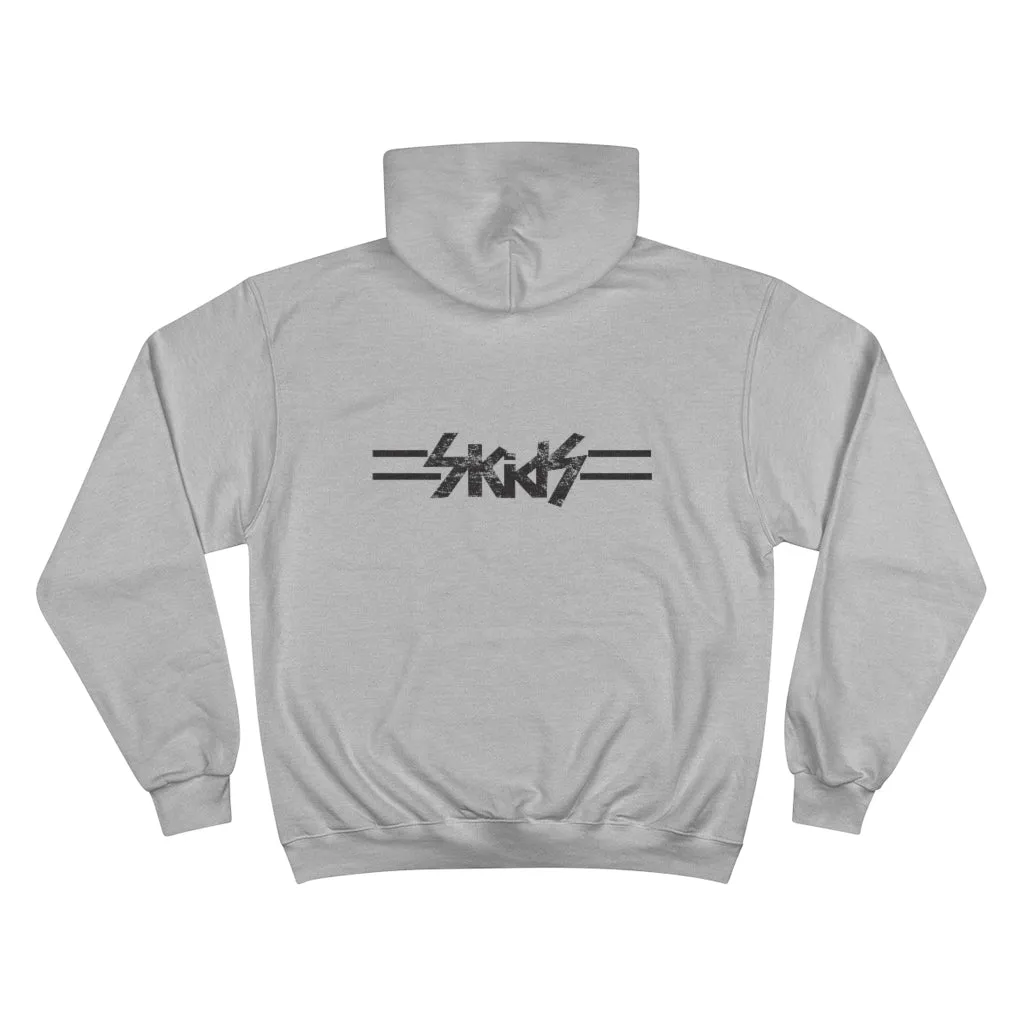 Skids (Small logo in front & Skids lined logo in back) Champion Hoodie