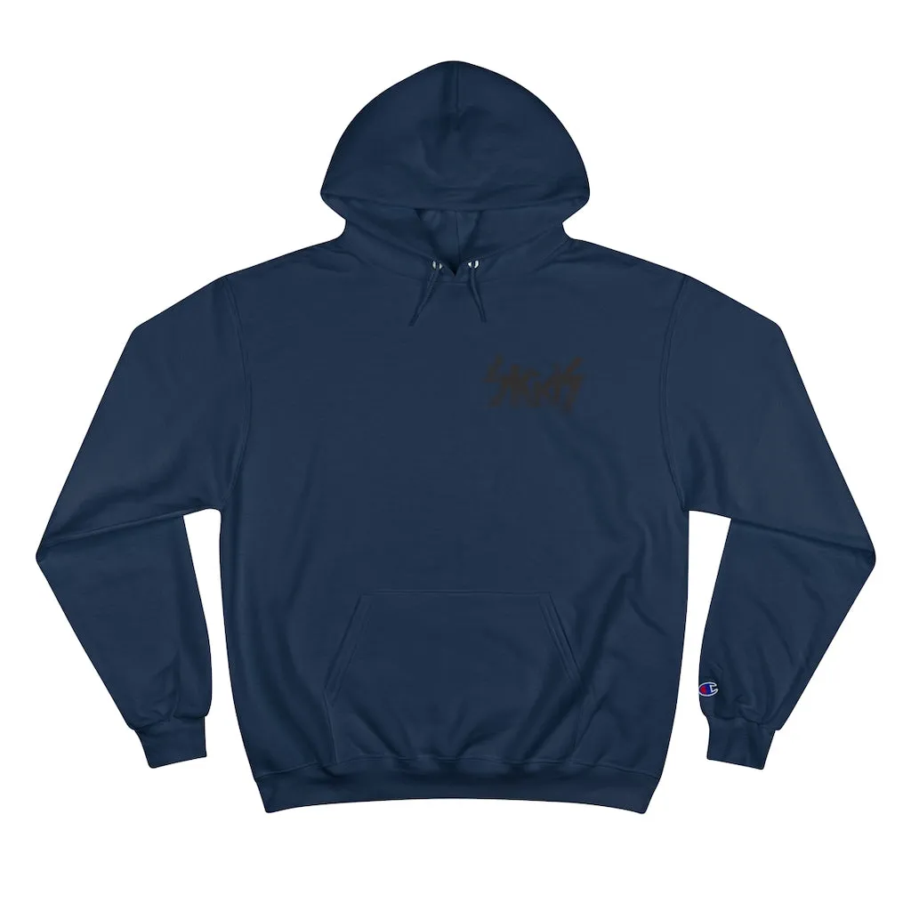 Skids (Small logo in front & Skids lined logo in back) Champion Hoodie