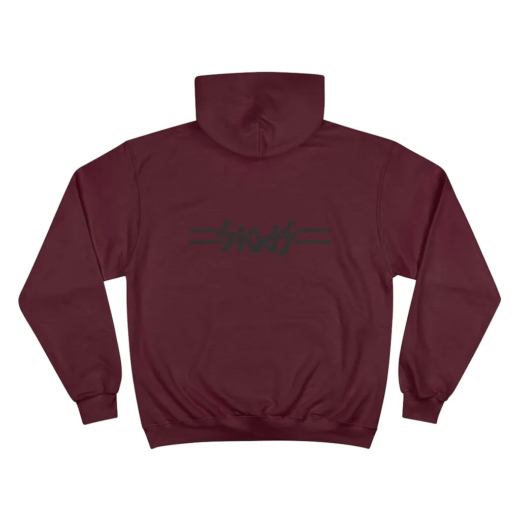 Skids (Small logo in front & Skids lined logo in back) Champion Hoodie