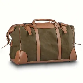Weekender Bag - Twill/Leather by Blaser