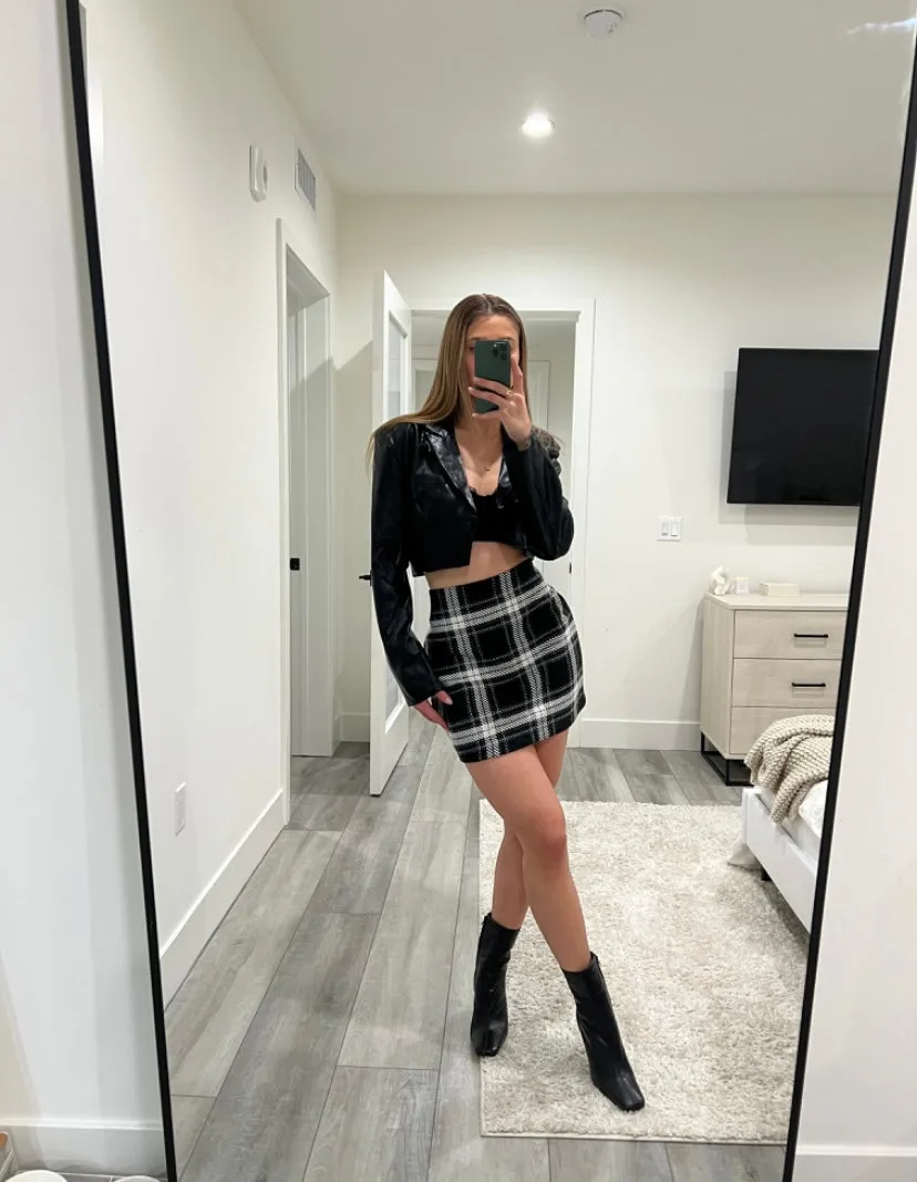 Wendy Plaid Mini