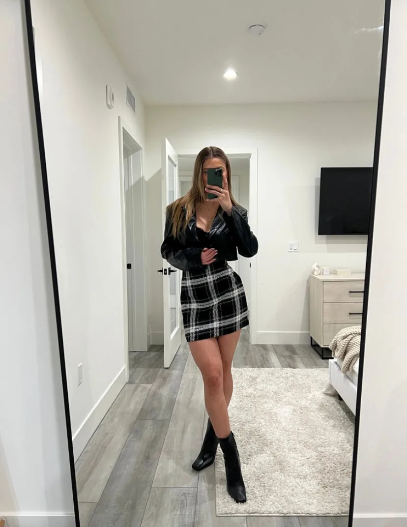 Wendy Plaid Mini