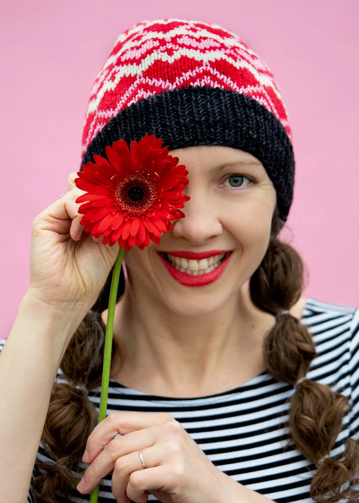 Where Love Grows Hat, Tellybean Knits Knitting Pattern
