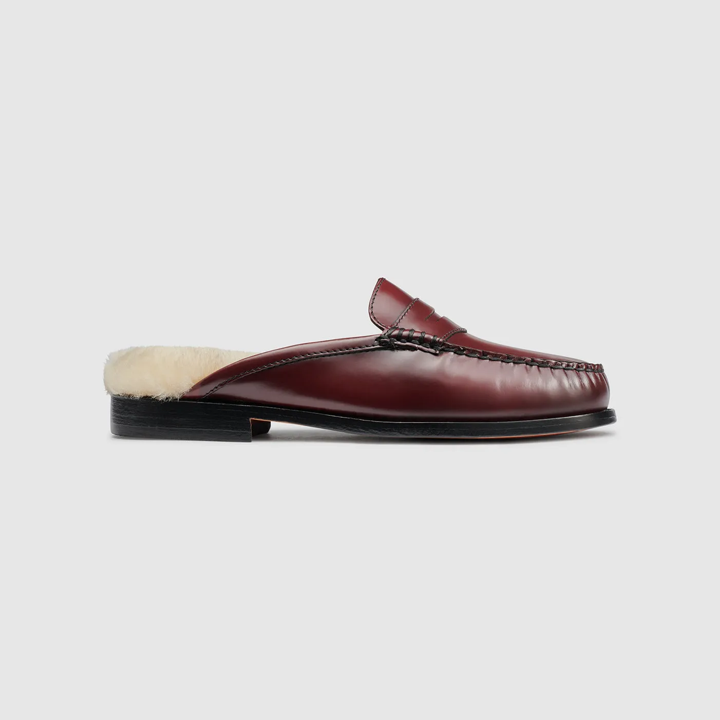 WOMENS WYNN SHEARLING MULE WEEJUNS
