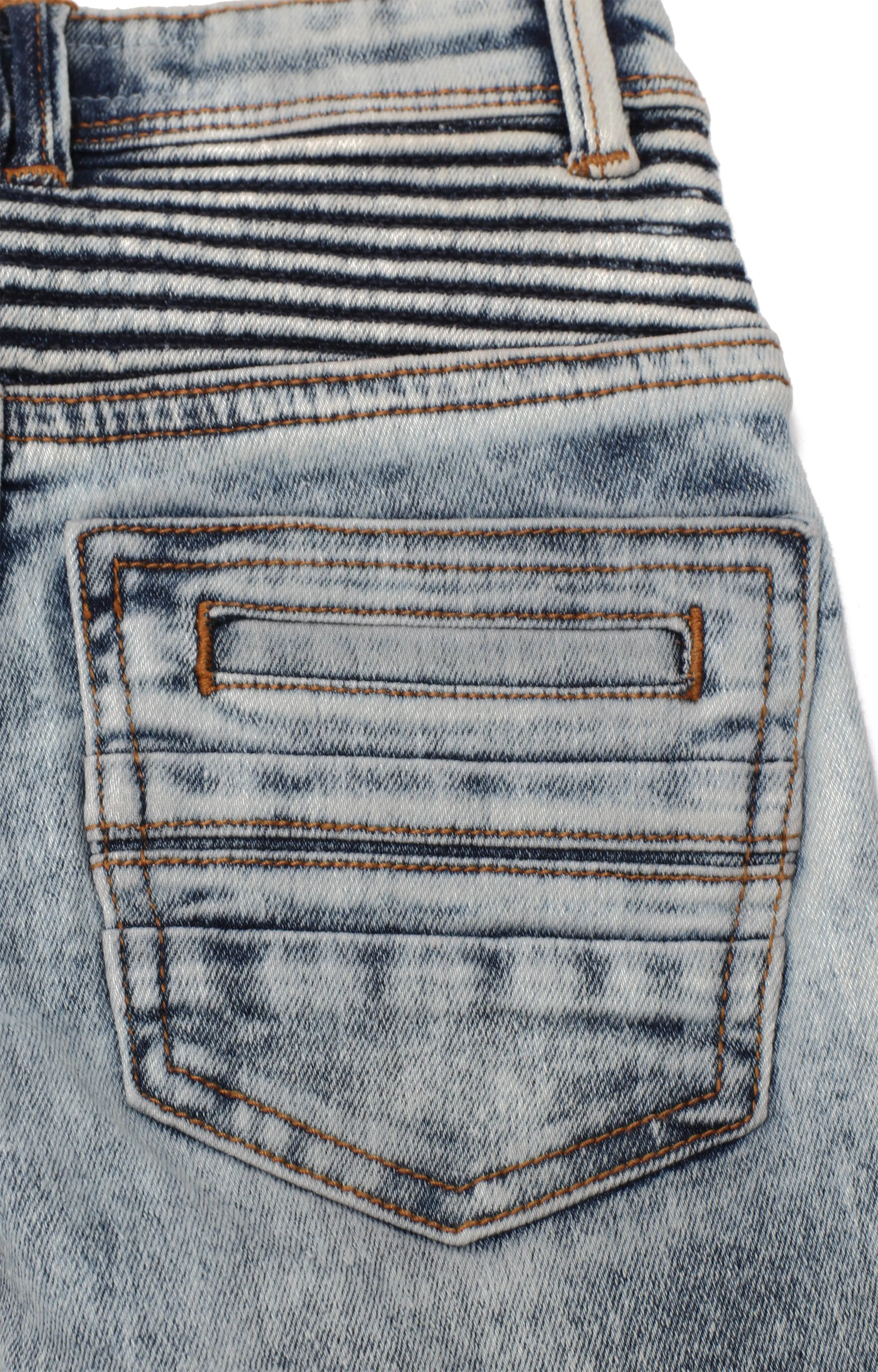 X RAY Baby Boy's Elastic Waist Inside Toddler Jeans