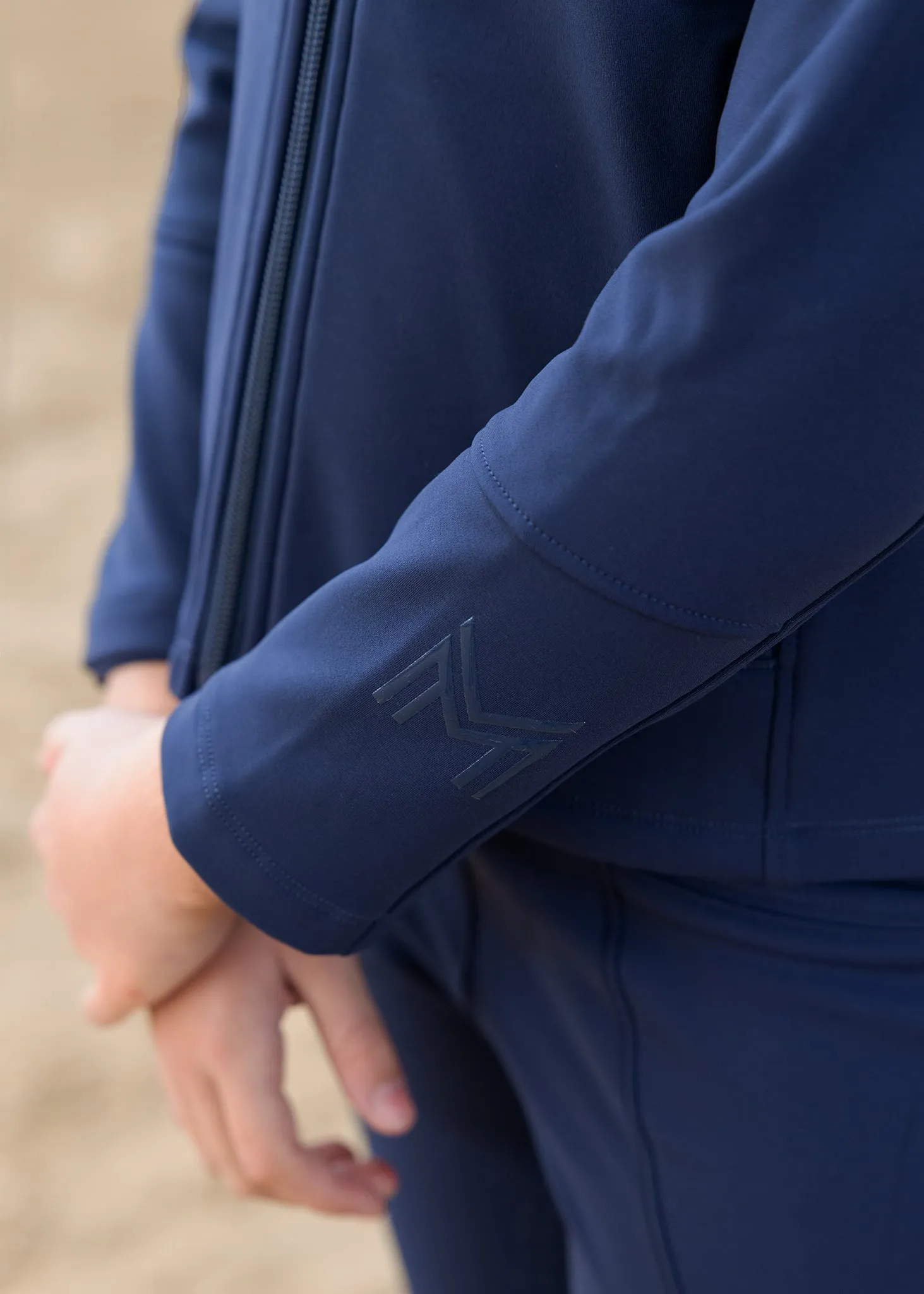 YR Vera Fleeced Jacket (Navy)